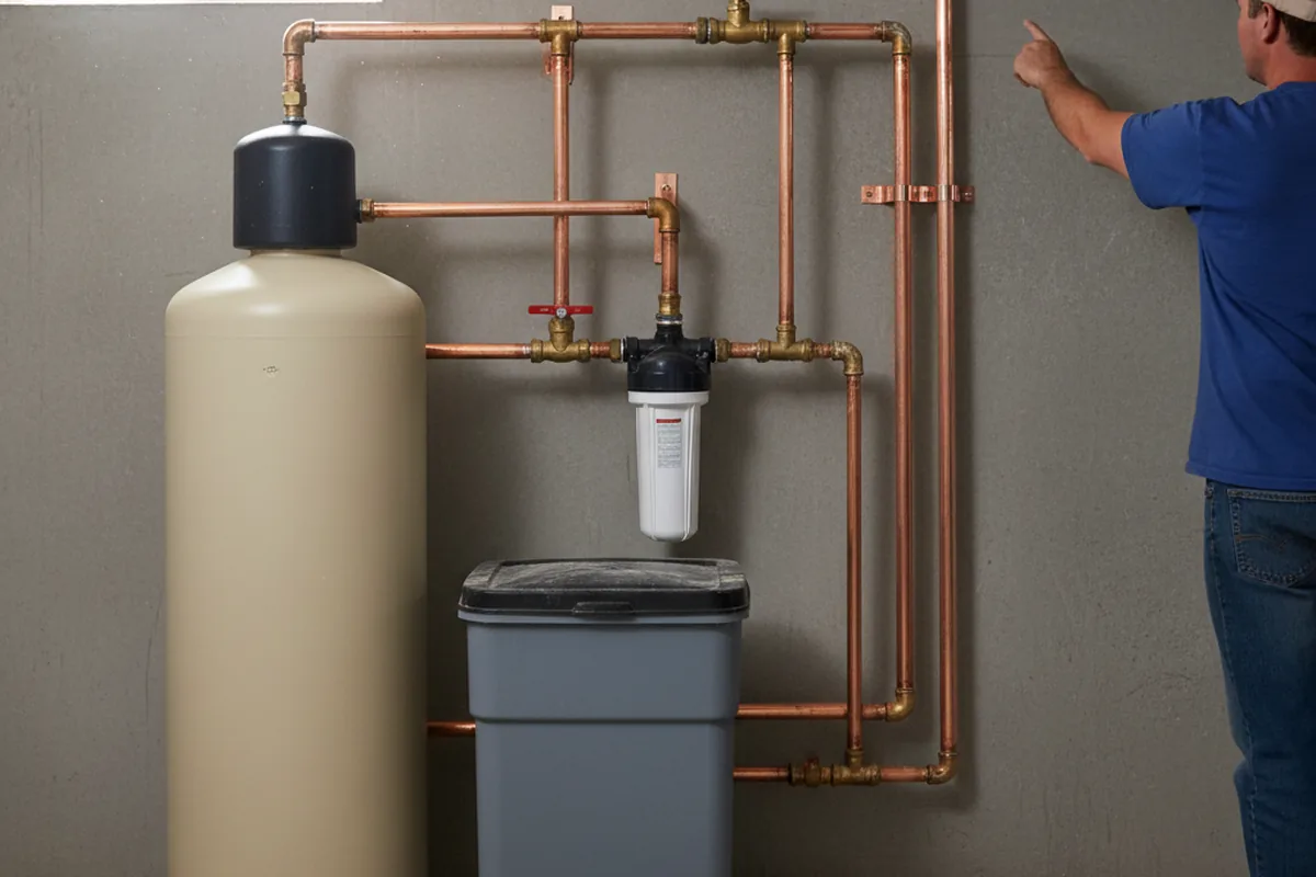 Whole-house water treatment system installed in Tomales